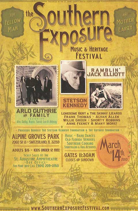 Southern Exposure Festival March 14th Swi, FLA