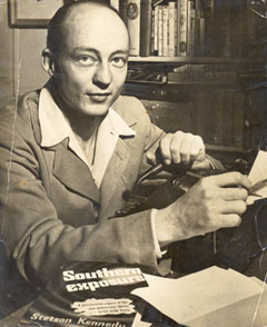 Stetson Kennedy at Desk circa 1945 - 1955